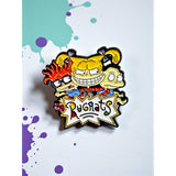 Rugrats Enamel Pin Humor Meme Lapel Pin Jacket Backpack