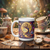 We're All Mad Here Mug - Alice in Wonderland Ceramic Coffee Cup, Gift Idea