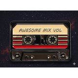 Retro Mix Cassette Tape Enamel Pin Humor Meme Lapel Pin Jacket Backpack