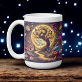 We're All Mad Here Mug - Alice in Wonderland Ceramic Coffee Cup, Gift Idea