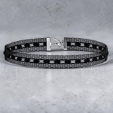 Black Lace Choker Necklace for Women, Gothic Punk Retro Jewelry Elegance