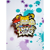 Rugrats Enamel Pin Humor Meme Lapel Pin Jacket Backpack