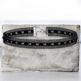 Black Lace Choker Necklace for Women, Gothic Punk Retro Jewelry Elegance