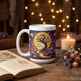 We're All Mad Here Mug - Alice in Wonderland Ceramic Coffee Cup, Gift Idea
