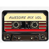 Retro Mix Cassette Tape Enamel Pin Humor Meme Lapel Pin Jacket Backpack