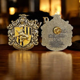 Official Harry Potter Hufflepuff Crest Enamel Pin Badge Wizarding World Licensed
