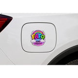 FAFO Zero Sympathy 4” Sticker Funny Waterproof Vinyl Car Laptop Decal