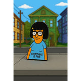 Bob's Burgers Tina Enamel Pin Humor Meme Lapel Pin Jacket Backpack