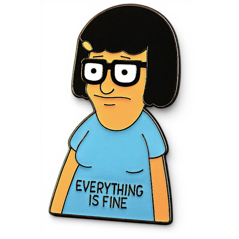 Bob's Burgers Tina Enamel Pin Humor Meme Lapel Pin Jacket Backpack