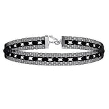 Black Lace Choker Necklace for Women, Gothic Punk Retro Jewelry Elegance