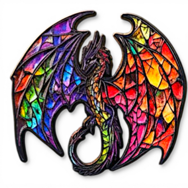 Colorful Dragon Enamel Pin Humor Meme Lapel Pin Jacket Backpack