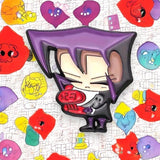 Invader Zim Gaz Enamel Pin – Cute Cartoon Collectible Lapel Badge Gift for Fans
