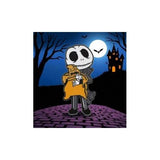 Jack Skellington Oogie Boogie Enamel Pin Gothic Nightmare Horror Badge