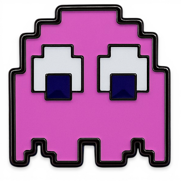 Pac Man's Pinky Enamel Pin Humor Meme Lapel Pin Jacket Backpack