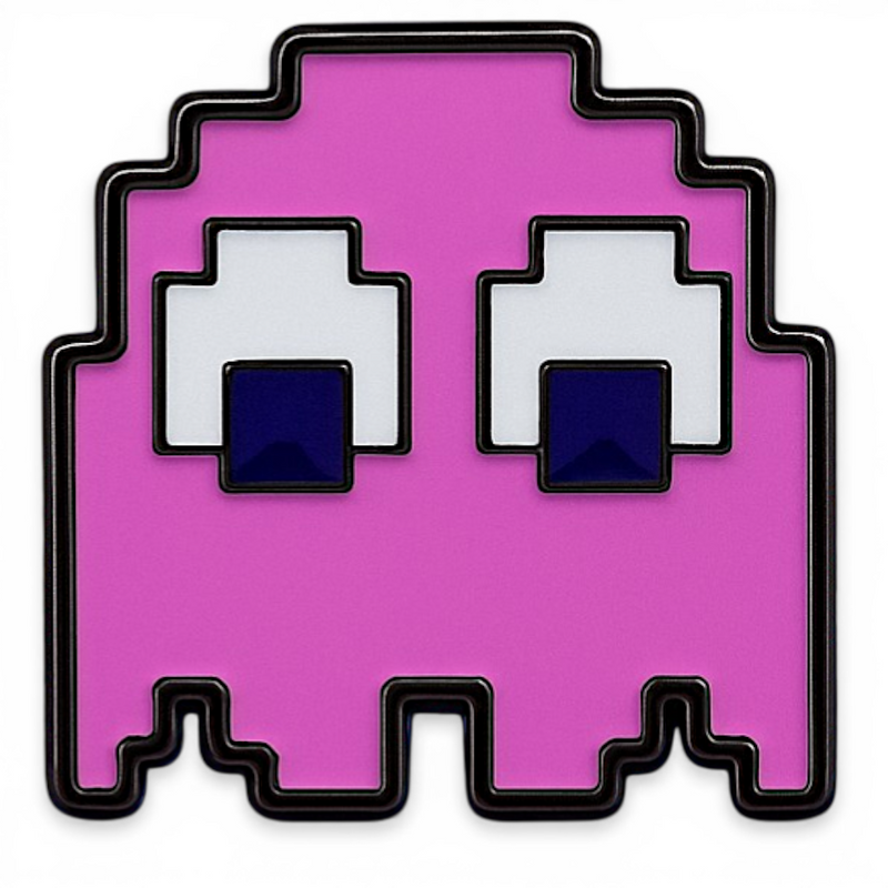 Pac Man's Pinky Enamel Pin Humor Meme Lapel Pin Jacket Backpack
