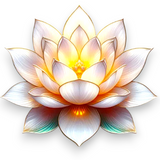 Lotus Flower Suncatcher 8.6 Inch Faux Stained Glass Window Decor Gift
