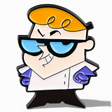 Dexter’s Laboratory Enamel Pin – 90s Cartoon Lapel Pin Retro Collectible Gift