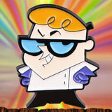 Dexter’s Laboratory Enamel Pin – 90s Cartoon Lapel Pin Retro Collectible Gift