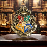 Hogwarts Crest Enamel Pin Wizard Magic School Glitter House Badge