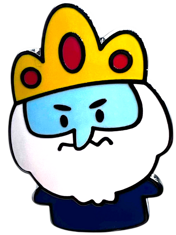 Ice King Adventure Time Enamel Pin – Cartoon Villain Lapel Badge for Fans