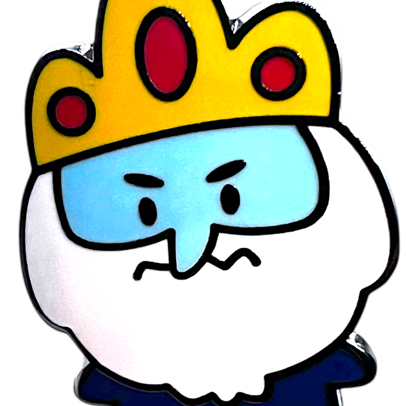 Ice King Adventure Time Enamel Pin – Cartoon Villain Lapel Badge for Fans