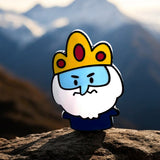 Ice King Adventure Time Enamel Pin – Cartoon Villain Lapel Badge for Fans
