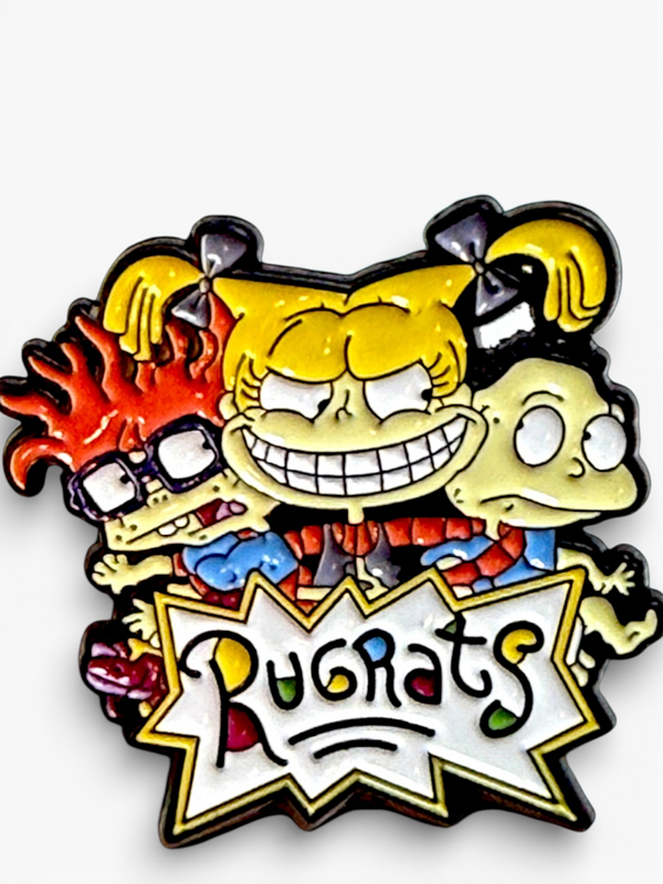 Rugrats Enamel Pin Humor Meme Lapel Pin Jacket Backpack