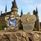 Ravenclaw Crest Enamel Pin Wizard House Glitter Gothic Fantasy Badge