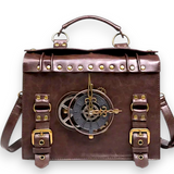 Steampunk Women's Tote & Crossbody Bag - Goth Skull Shoulder Purse