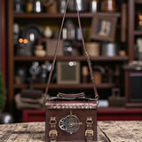 Steampunk Women's Tote & Crossbody Bag - Goth Skull Shoulder Purse