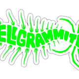 "The Helgrammites Bug"  Green Sticker