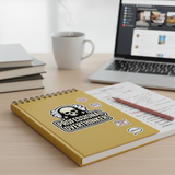 Professional Overthinker Skull Sticker - 4" BOPP Alt Grunge Vinyl Decal
