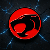ThunderCats Logo Enamel Pin Red Black Brooch Backpack Hat Jacket Anime Retro