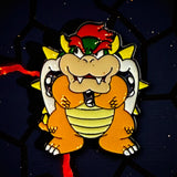 Bowser Mario Bros Enamel Pin Multicolor Humorous Lapel Pin for Bags Jackets