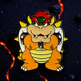 Bowser Mario Bros Enamel Pin Multicolor Humorous Lapel Pin for Bags Jackets