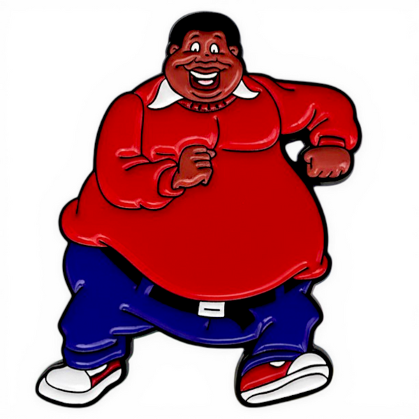 Fat Albert Disco Enamel Pin Retro Cartoon Collectible Gift for Pin Lovers