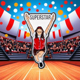 Superstar Enamel Pin Humor Meme Lapel Pin Jacket Backpack