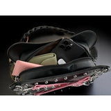 Black Studded Mini Bag Pink Cross Strap Braided Handle Y2K Punk Purse NEW