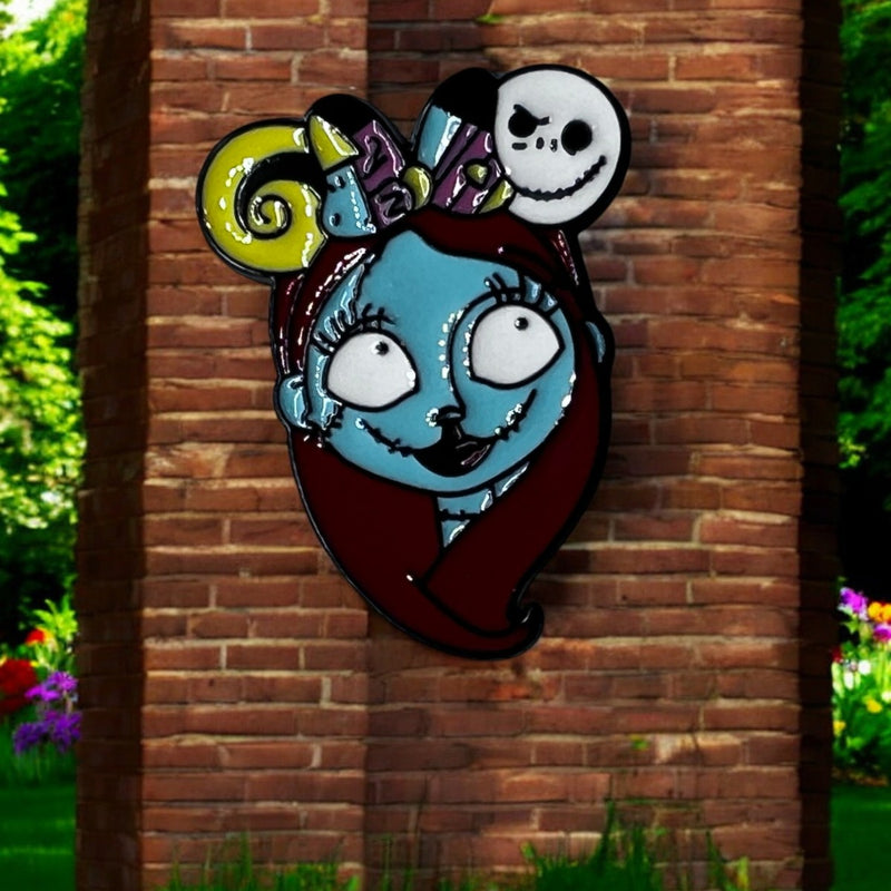 Sally Nightmare Before Christmas Enamel Pin Gothic Horror Punk Badge