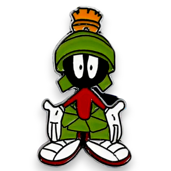 Marvin the Martian Enamel Pin – Looney Tunes Cartoon Collectible