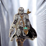 Mandalorian Star Wars Enamel Lapel Pin Cartoon Humor Collectible Accessory