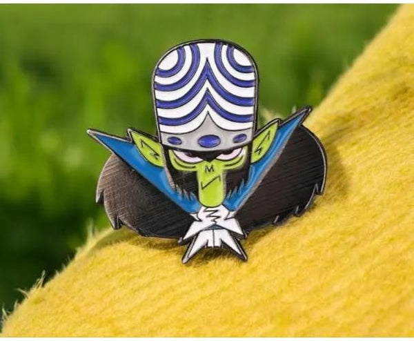 Mojo Jojo Enamel Pin – Powerpuff Girls Cartoon Villain Collectible Badge