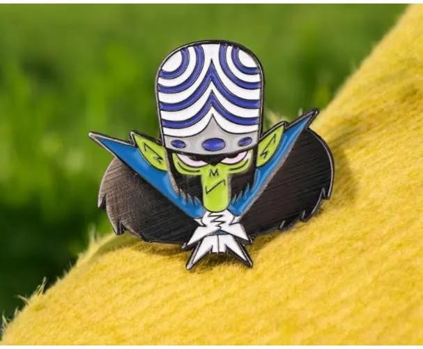 Mojo Jojo Enamel Pin – Powerpuff Girls Cartoon Villain Collectible Badge
