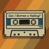 Can I Borrow a Feeling Cassette Enamel Pin 2x3cm Retro Music Gift