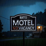 Bates Motel Enamel Pin Horror Movie Gothic Punk No Vacancy Badge
