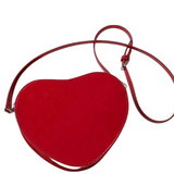 Red Gothic Heart Crossbody Bag Bad Baby Punk Studded Y2K Alt Purse Emo