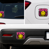 FAFO Earned It Sticker 4” Waterproof BOPP Vinyl Car Window Decal