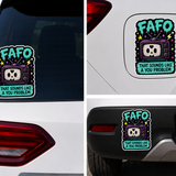 FAFO That Sounds Like A You Problem Sticker 4” Waterproof Vinyl Decal