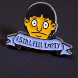 Gene Bob's Burgers Enamel Pin Funny Mood Pin Collectible Gift Cartoon Art
