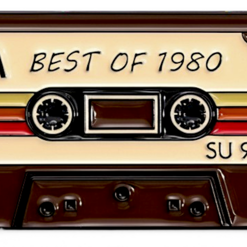 Best of the 80's Cassette Enamel Pin Humor Meme Lapel Pin Jacket Backpack
